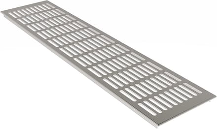 Ventilatierooster Aluminium 130 mm - Diverse Kleuren en Lengtes