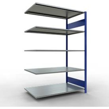 SCHULTE Lagertechnik - Aanbouwsysteem zonder schroeven - 2000x1300x800 mm, type 150 kg