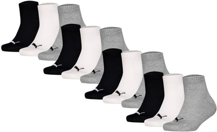 Puma Sokken Plain Quarter 12P Verpakking van 12