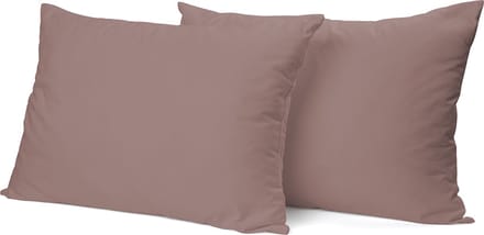 Eleganzzz Kussensloop Hotelsluiting Percal Katoen - Rose - Kussensloop 60x70cm - Kussenslopen set van 2 - 100% Katoen