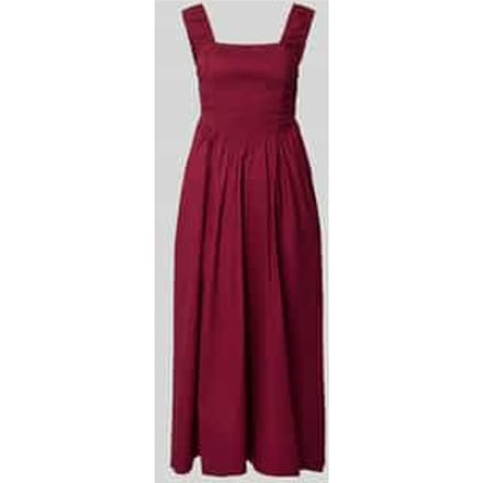 Cocktailjurk met vierkante hals model 'WIMI'