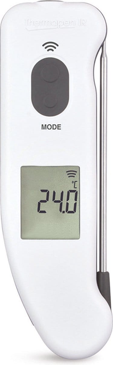 ETI - Thermapen IR Wit - Restaurant Thermometer met Voeler en Infrarood - Met Certificaat