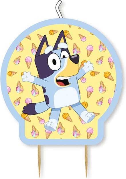 RIETHMULLER - Bluey kaars 10 x 6 cm
