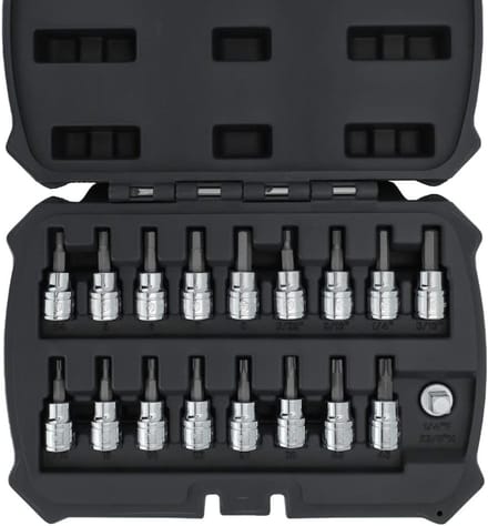 28-delige Hex en Torx Bit Socket Set met Adapter