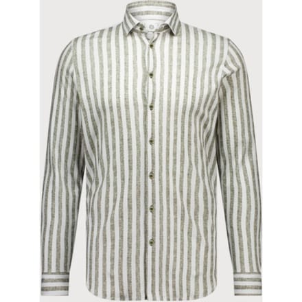 Blue Industry Streepmotief jersey overhemd |