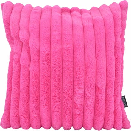 Rosie Rib Roze Kussenhoes | 45 x 45 cm | Polyester