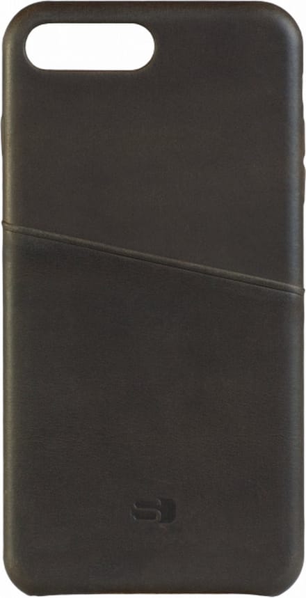 Senza Raw Leather Cover with Card Slot Apple iPhone 7 Plus/8 Plus Chestnut Brown