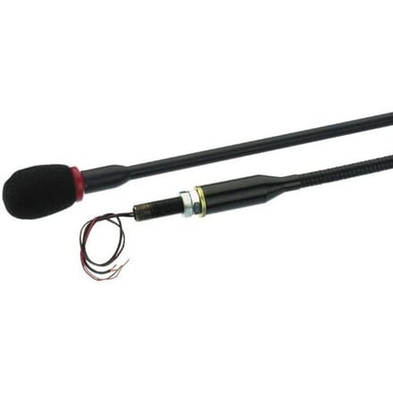 Zwanenhals Spraakmicrofoon Monacor EMG-610P Zendmethode:Direct Incl. windkap