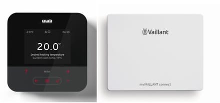 AWB Miset VRT 380 klokthermostaat bedraad met my Vaillant connect 940F internetmodule actiepakket