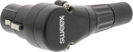Sweex SWOP15903B Connector Xlr 3-pin Female Vernikkeld Zwart