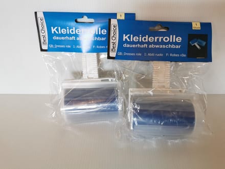 Set van 2 Pluizenrollers voor kledij  afwasbaar en lang bruikbaar