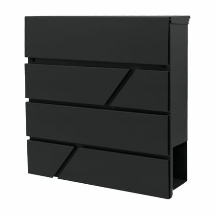 AWTools AW75043 Serie - Brievenbus - Zwart - Staal - Zink
