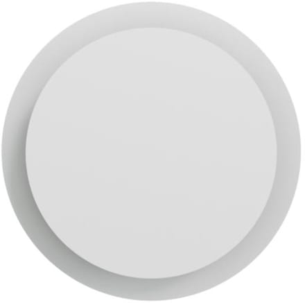 Hotbath &More VGR015 ventilatierooster rond met klemmen mat wit
