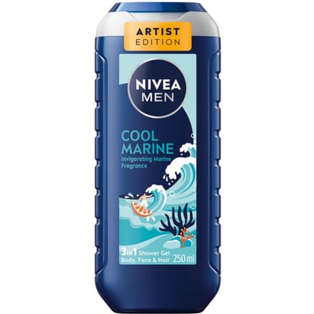 378794 Nivea Men Gel Douche Ultra Charge 250ml