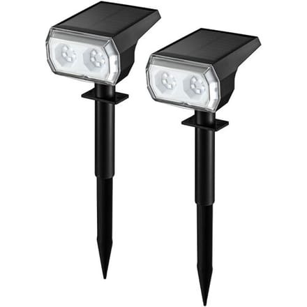 VIVREAL 48 LED zonnenspot, RGB, type 2-pack, ABS-behuizing, CPD-10, Nieuwjaarssale, Top cadeauopties