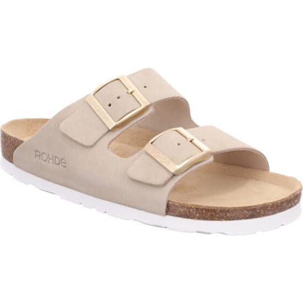 Rohde 5590 02 Slippers Beige Suede Dames - Beige - 39