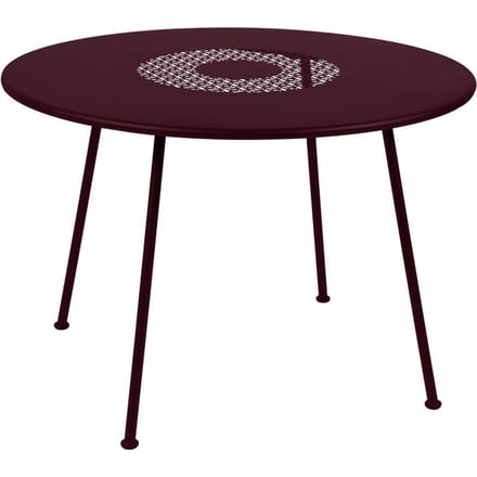 Fermob Lorette Tafel rond - B9 zwarte kers