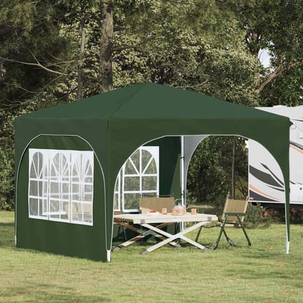 vidaXL - Pop-up - Feesttent - 290 - x - 290 - x - 245 - cm - Groen