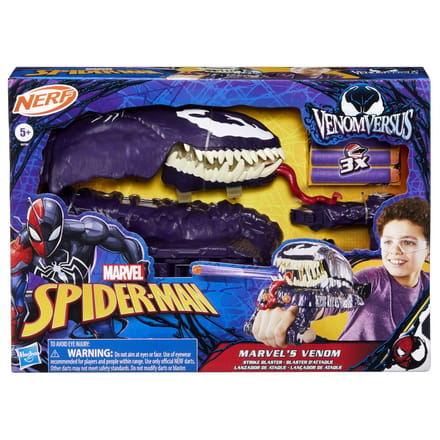 Marvel Spider-Man VenomVersus Marvel's Venom Strike - Speelgoedblaster - Nerf - Rollenspelspeelgoed - Verkleedaccessoire