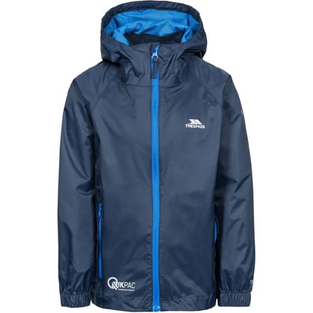Trespass Qikpac Jas Blauw 3-4 Years Jongen