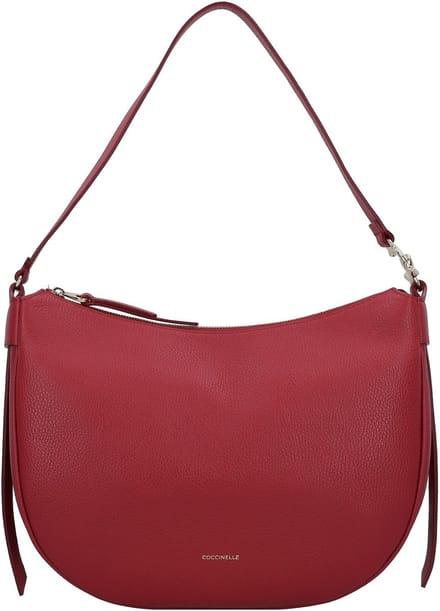 Coccinelle C-Easy Schoudertas Leer 34 cm - Dames - sangria