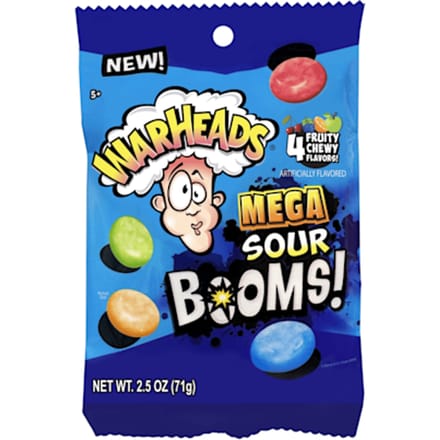 Mega Sour Booms Fruit