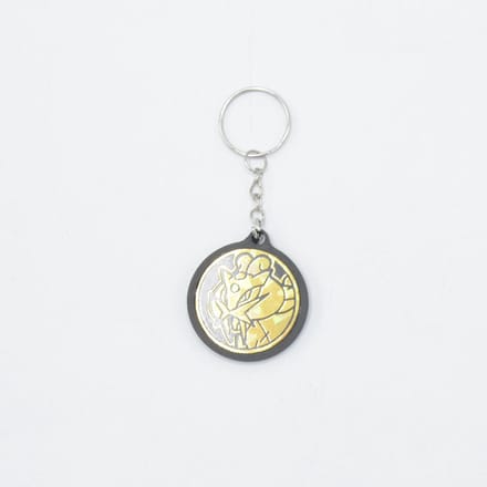 Sleutelhanger voor Pokémon Coin / Munt – Klein (34 mm) - Kleur Wit