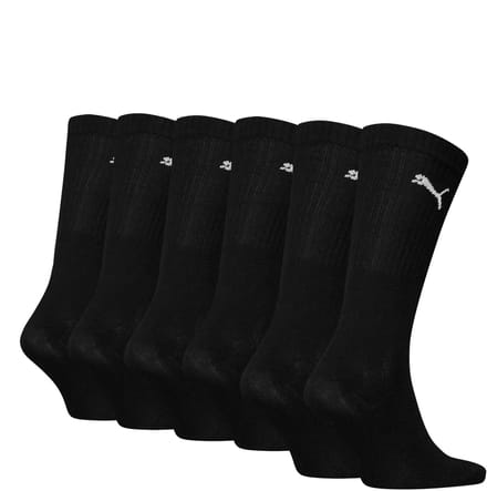 Puma 6-paar Crew sport sokken - Mainline - 38 - Wit
