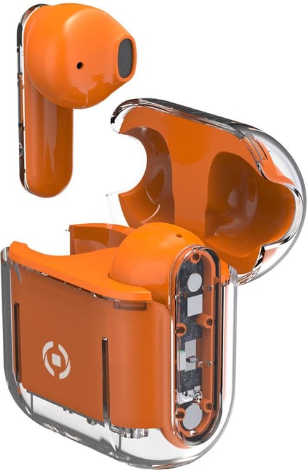 Wireless Headphones Celly Orange