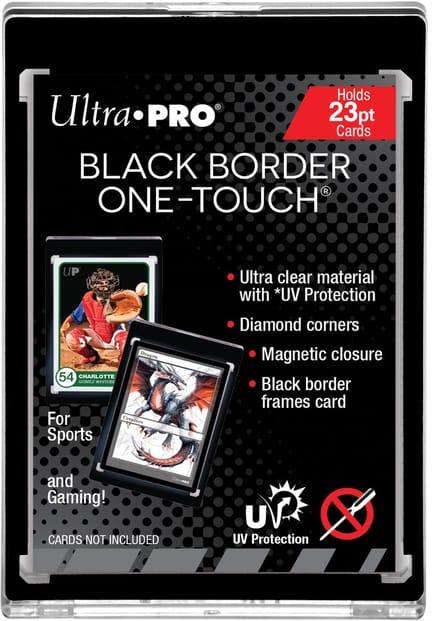 Ultra Pro - ONE-TOUCH 23PT UV Magnetische Houder met Zwarte Rand