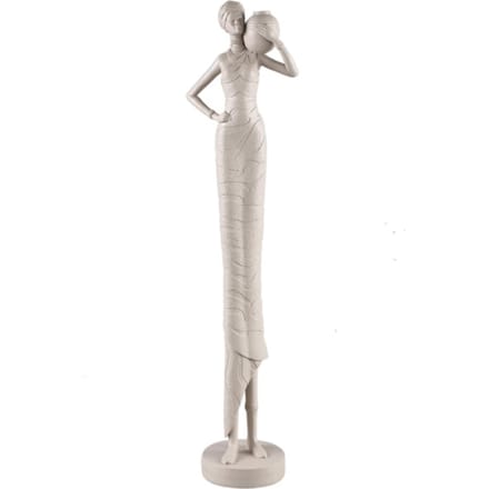 PTMD - Beeld Rafah - Taupe - 16.5x13x70cm