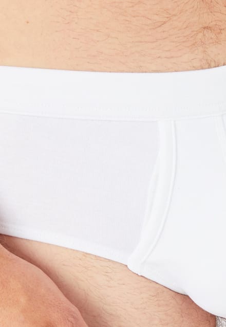 Damart - Set van 3 open slips - Heren - Wit - (118-125) 3XL