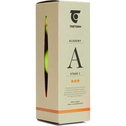 Tretorn Academy Orange Verpakking 3 Stuks