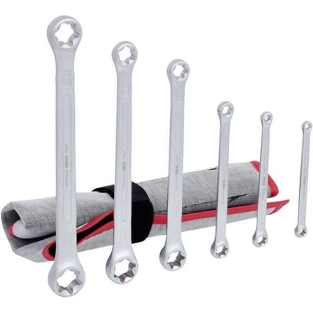 KS Tools 911.0370 Dubbele ringsleutelset Sleutelbreedte (metrisch) 6 - 24 mm
