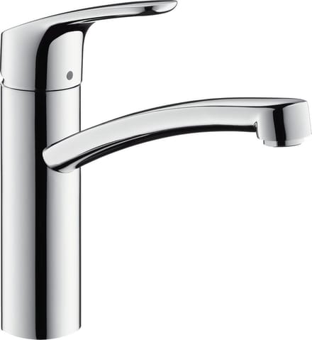 hansgrohe Focus M41 - Keukenmengkraan - Ééngreeps bediening - CoolStart energiebesparend - 160mm - Chroom