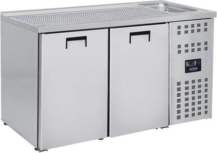 Professionele Bierkoeler 2 Deuren 1R | Combisteel | 7489.5310 | Horeca