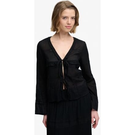 Damesblouse met lange mouwen Superdry