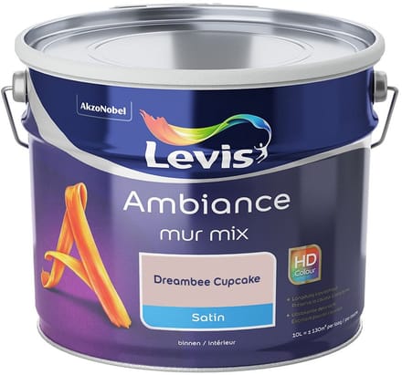 Levis - Ambiance Mur Satin Mix - Dreambee Cupcake - Mengverf - 10 L