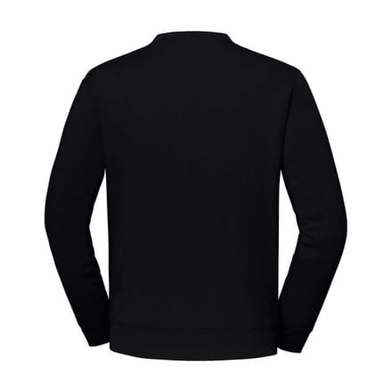 Fruit of the Loom Heren Iconic Premium Ingelegd Sweatshirt (Zwart)