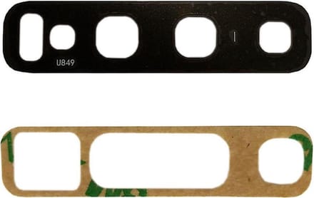 Achtercamera Lens Geschikt voor Samsung Note 10 – Premium – Zwart