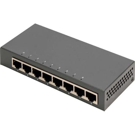 Digitus DN-80066-1 DN-80066-1 Netwerk switch RJ45 8 poorten 10 / 100 / 1000 MBit/s