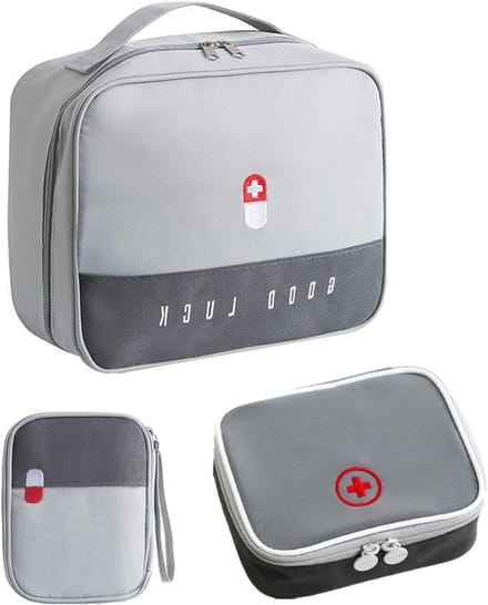 Waterdichte Medicijnentas, Set van 3 Stuks, Lege Tas, Minimalistisch Ontwerp, Compact en Handig, 10*5*2cm