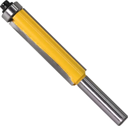 DW4Trading Hout Kantenfrees met Kopse - Geleider 12,7x50,8mm - Schacht 8mm