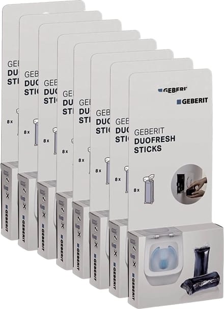 Geberit DuoFresh Sticks 64 stuks - Voordeelverpakking