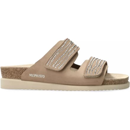 Mephisto Halma Spark - dames sandaal - Taupe - maat 35 (EU) 2.5 (UK)