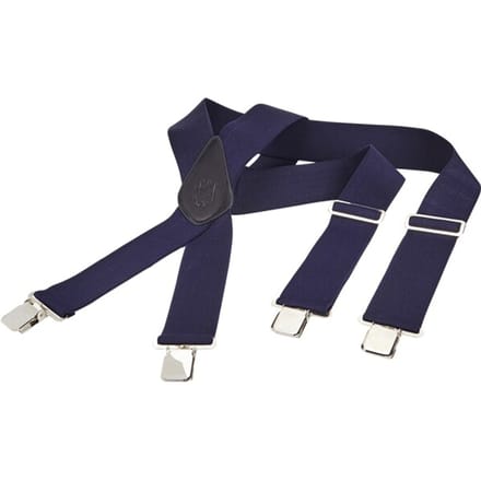 Jan Vanderstorm herren Bretels - 130 - donkerblauw - Plus Size