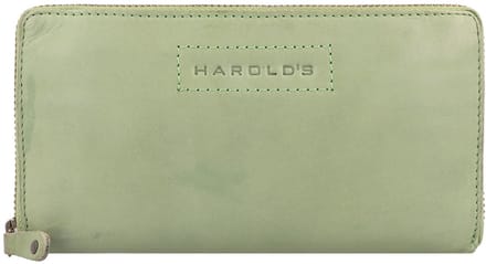 Harold's Submarine Portemonnee Leer 19 cm - Dames - Horizontaal - lindgrün