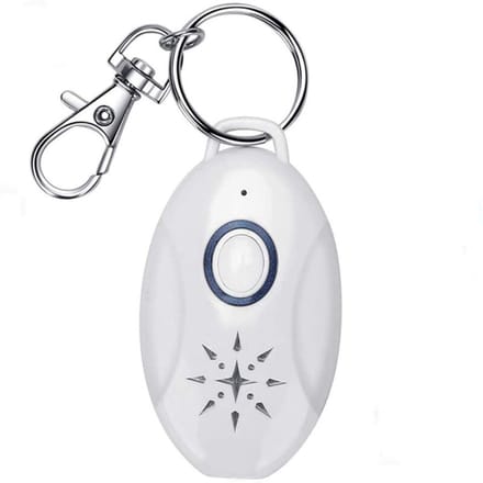 Witte mini elektronische muggenverjager, draagbaar