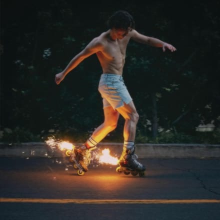 Fireworks & Rollerblades