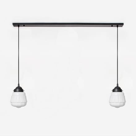 2 x Cadence lampen aan plafondbalk Moonlight - Art Deco Trade